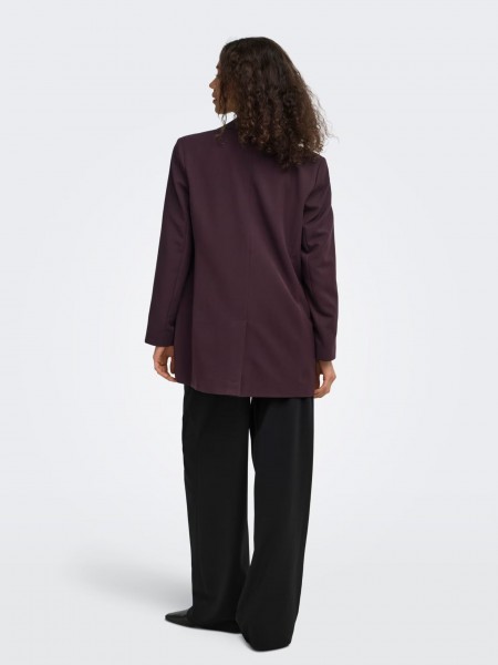 Blazer Mujer Burdeos Only Blazer Mujer Burdeos Only