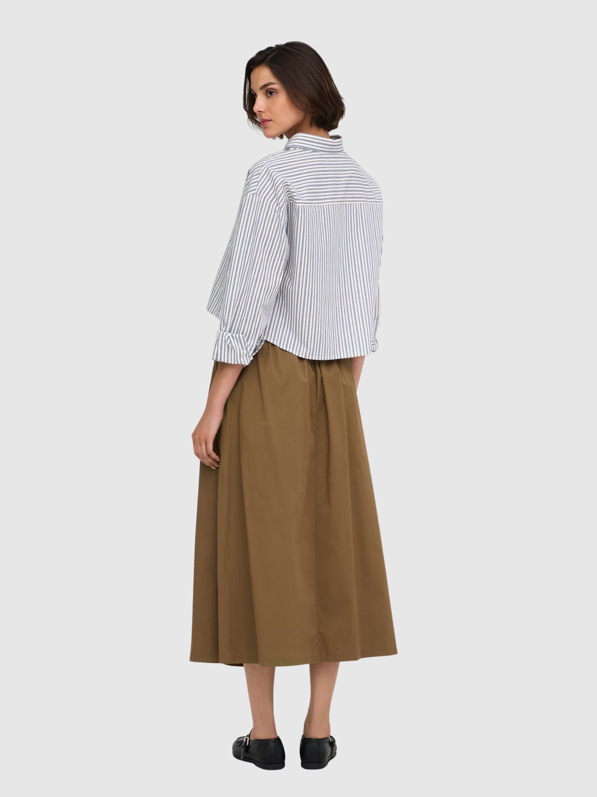 Falda Mujer Camello Only