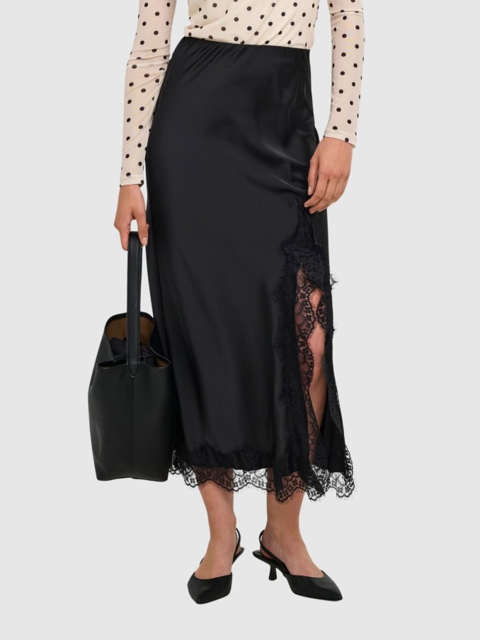 Skirt Woman Black Only