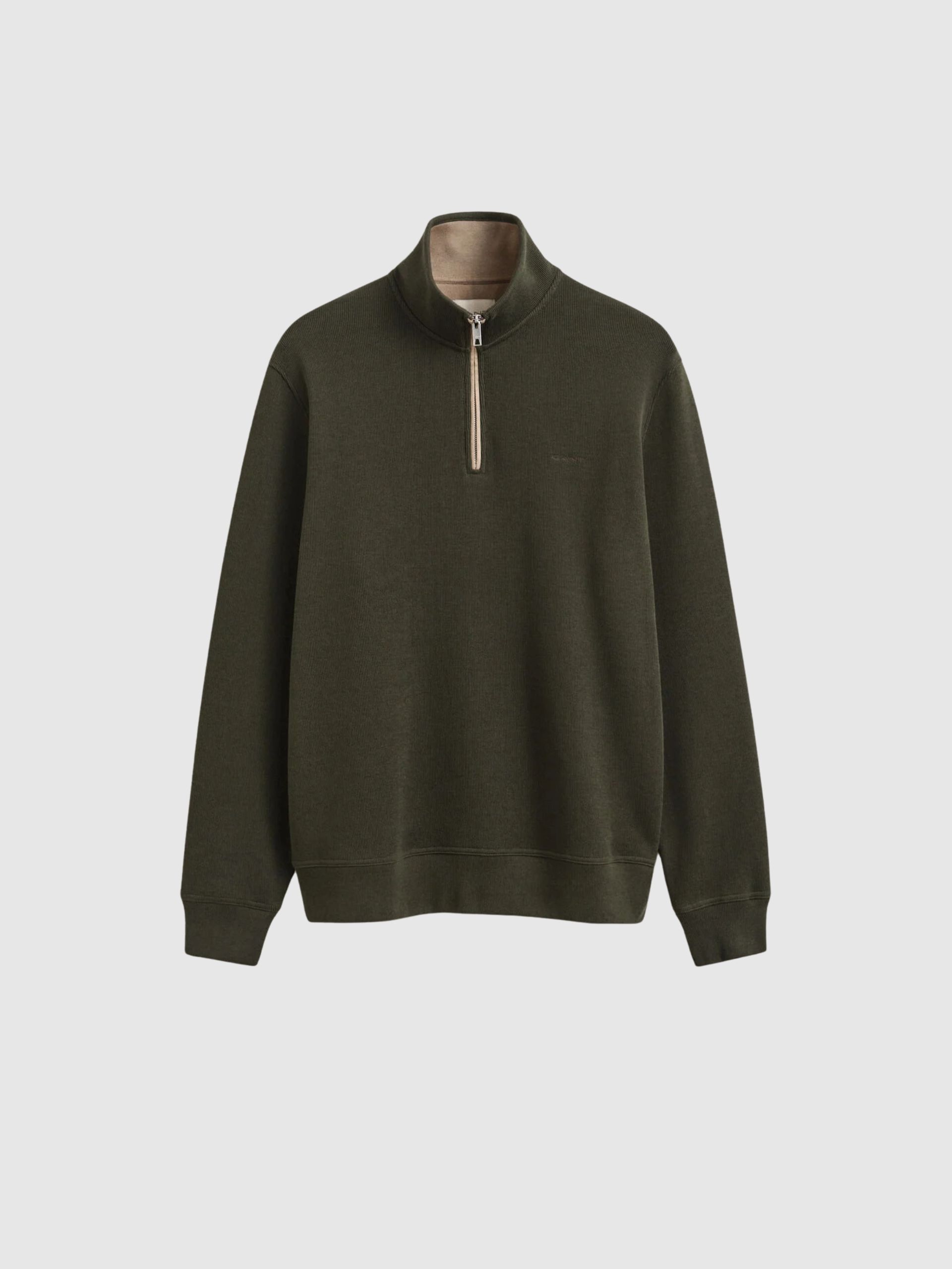 Sweatshirt Hombre Verde Oscuro Gant