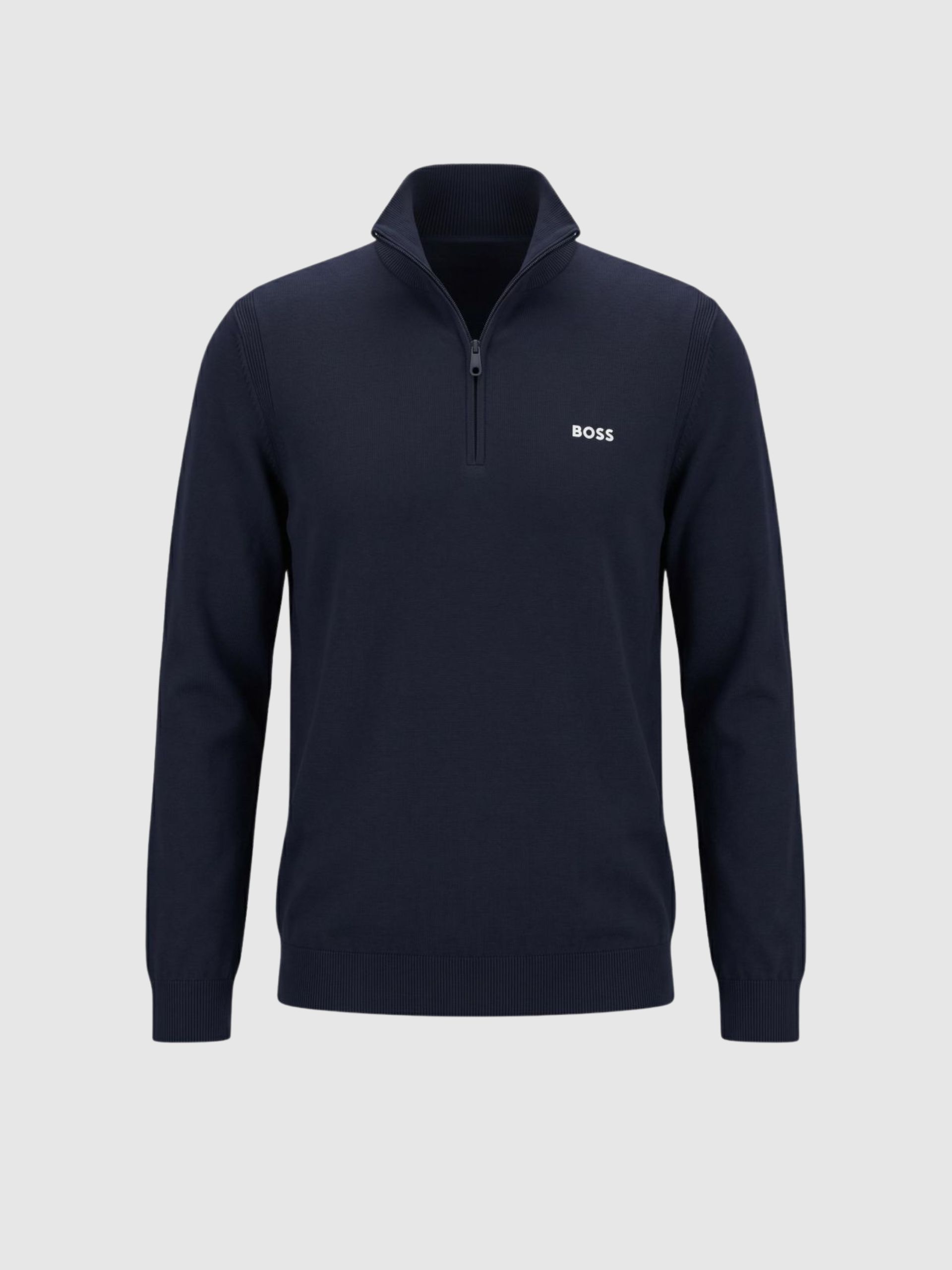 Sueter Hombre Azul Marino Boss