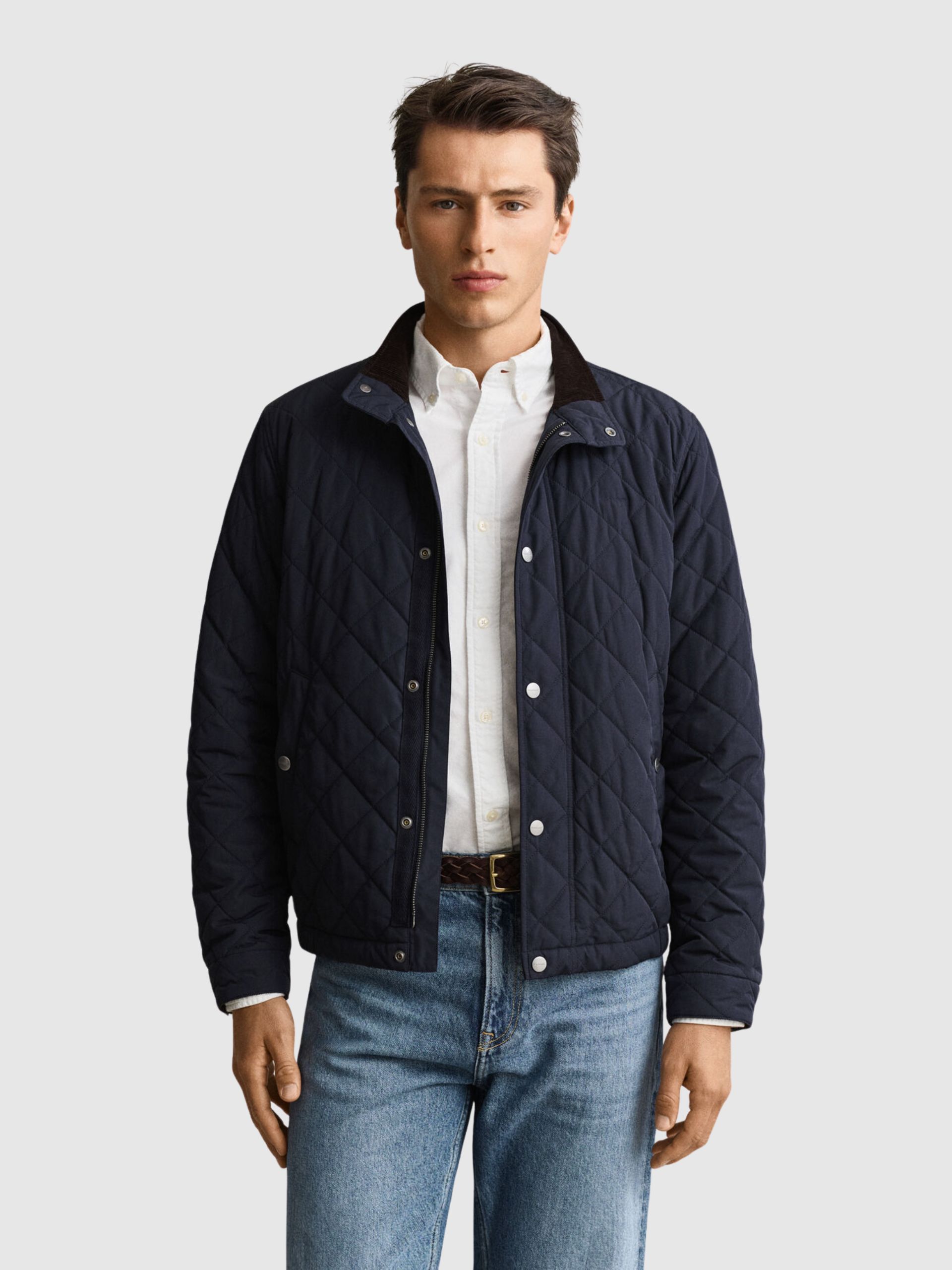Chaqueta Hombre Azul Marino Gant
