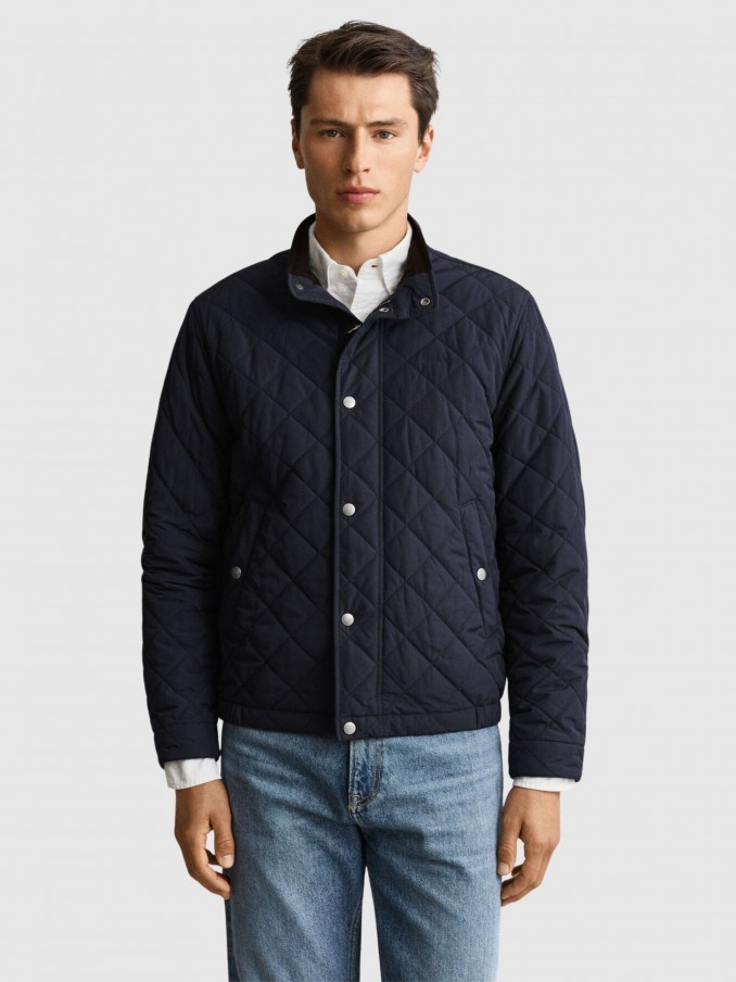 Chaqueta Hombre Azul Marino Gant