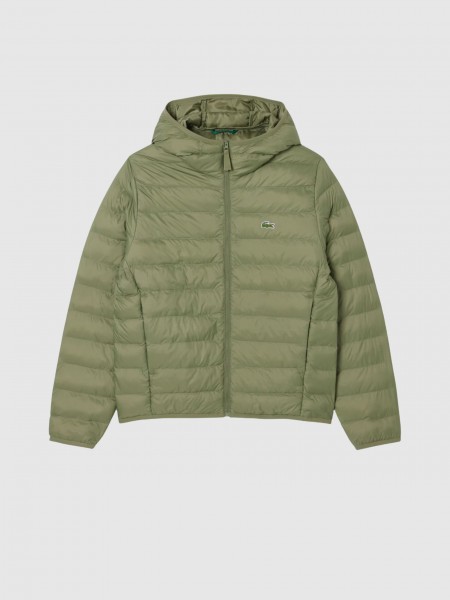 Kispo Lacoste Homem Puffer Jackets Male Adult Woven
