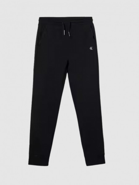 Pantalones Ni�o Negro Calvin Klein