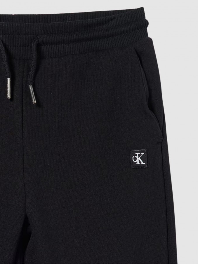 Pantalones Niño Negro Calvin Klein