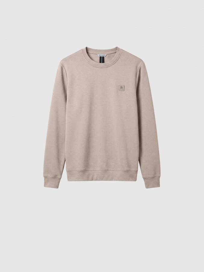 Sweatshirt Hombre Beige Antony Morato