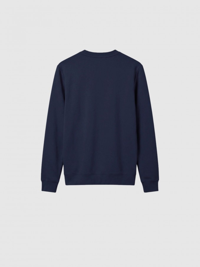 Sweatshirt Hombre Azul Marino Antony Morato
