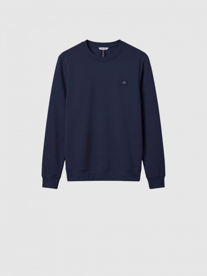 Sweatshirt Hombre Azul Marino Antony Morato