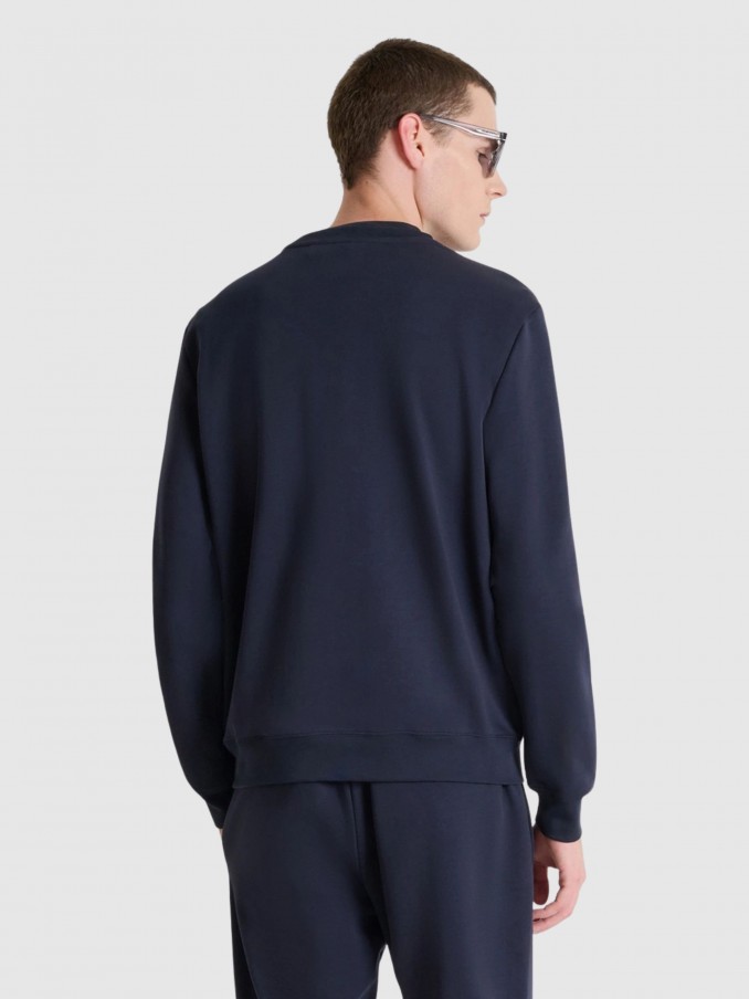 Sweatshirt Hombre Azul Marino Antony Morato