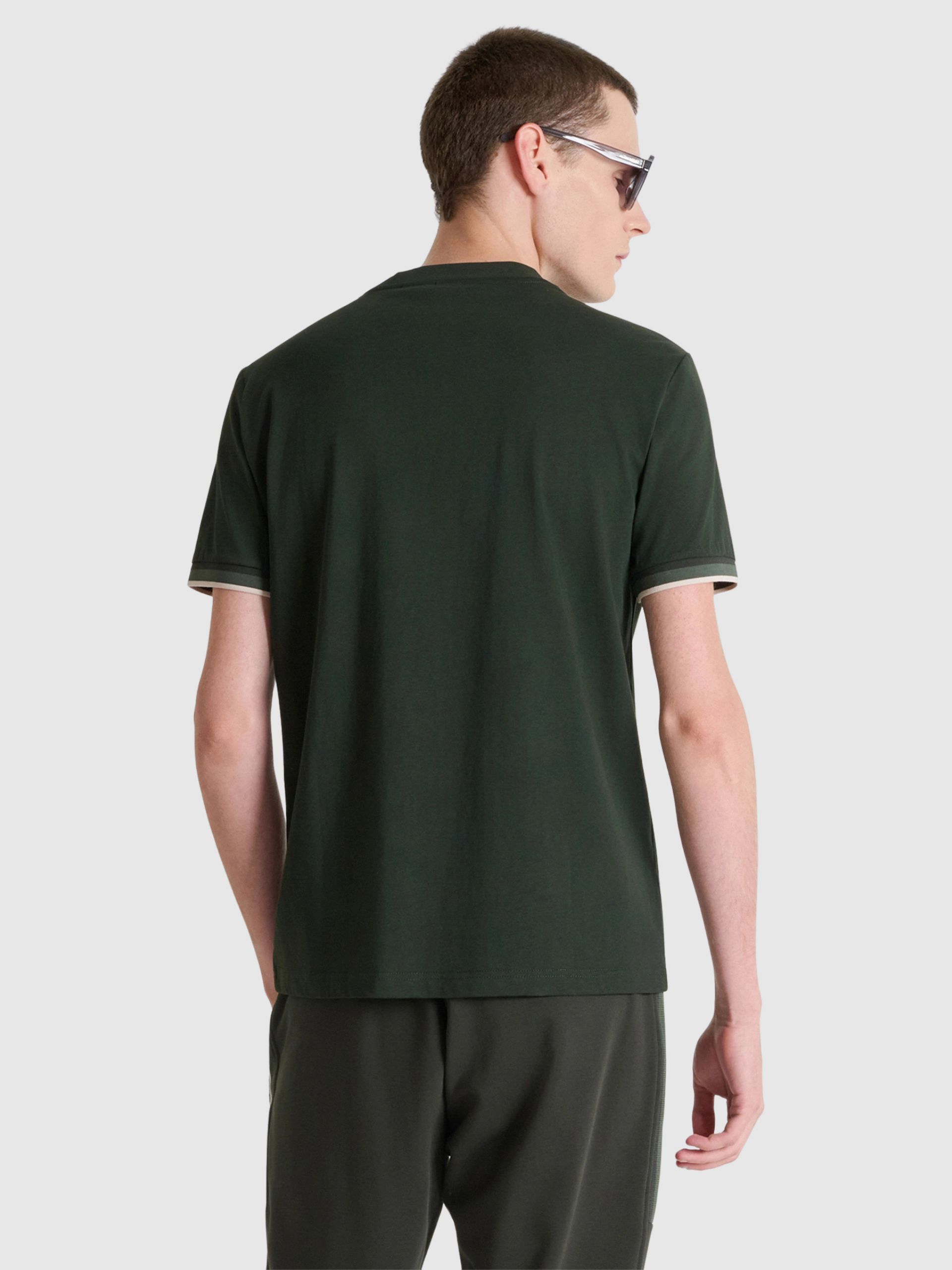 Camiseta Hombre Verde Antony Morato