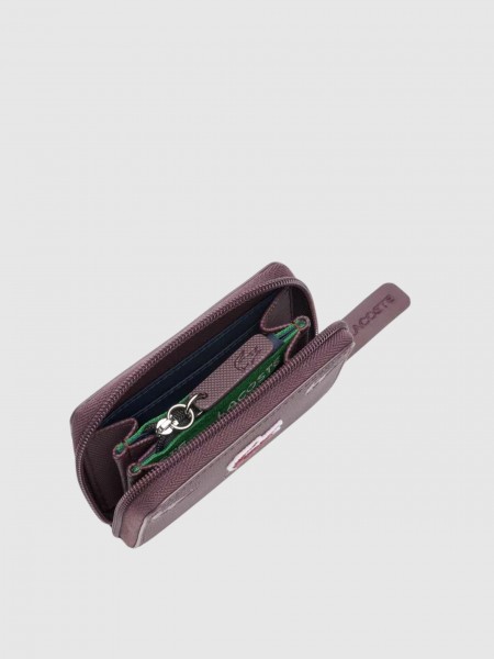Wallet Woman Bordeaux Lacoste