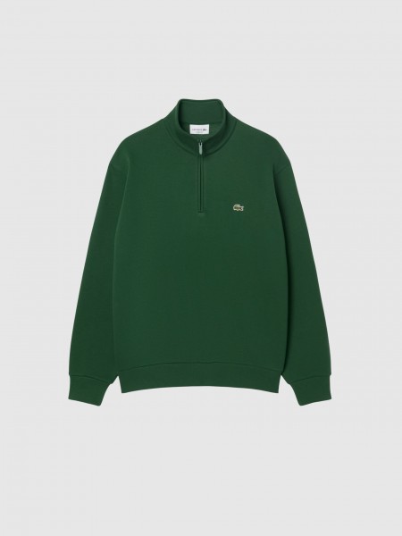 Sweatshirt Lacoste Homem Half-Zip Sweatshirts Male Adult Knit Sweatshirt Lacoste Homem Half-Zip Sweatshirts Male Adult Knit