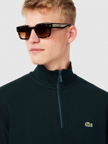 Sweatshirt Lacoste Homem Half-Zip Sweatshirts Male Adult Knit