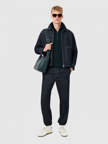 Sweatshirt Lacoste Homem Half-Zip Sweatshirts Male Adult Knit