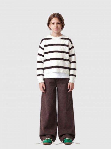 Camisola Name It Menina Nkfvnilla Ls Sh Knit