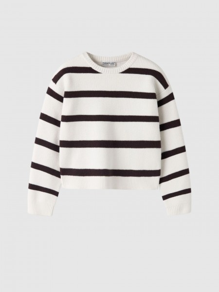 Camisola Name It Menina Nkfvnilla Ls Sh Knit