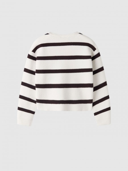 Camisola Name It Menina Nkfvnilla Ls Sh Knit