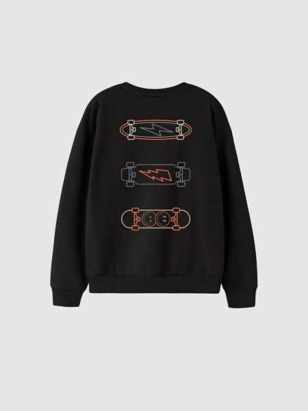 Sweatshirt Name It Menino Nkmnoble Ls Rlx Sweat Bru Box