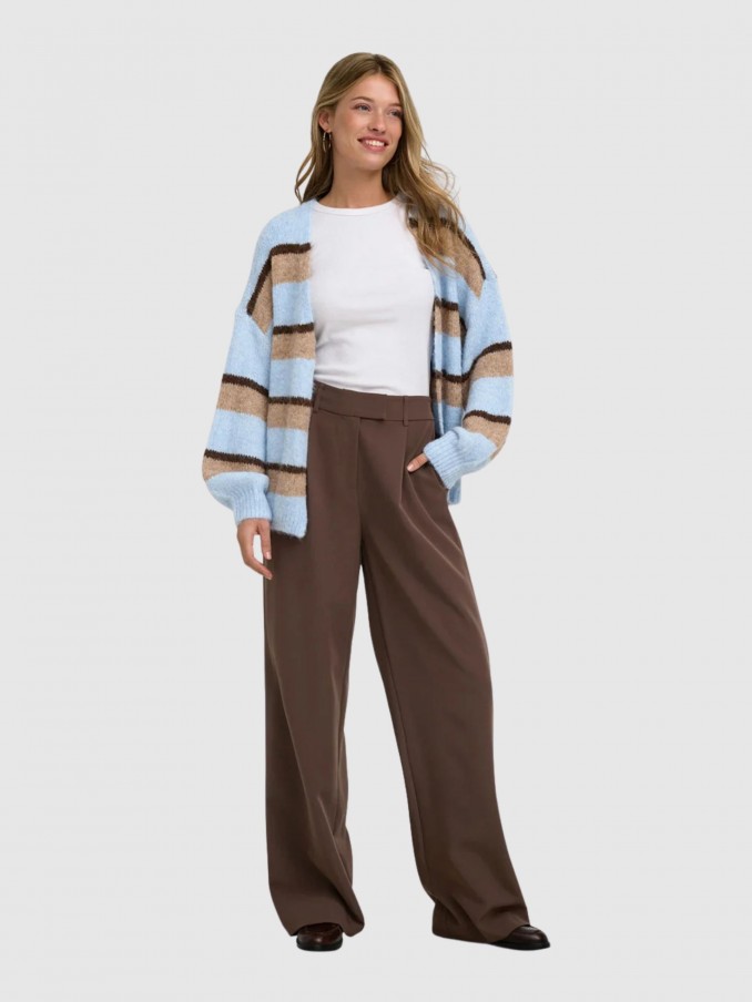Pantalones Mujer Marrón Only