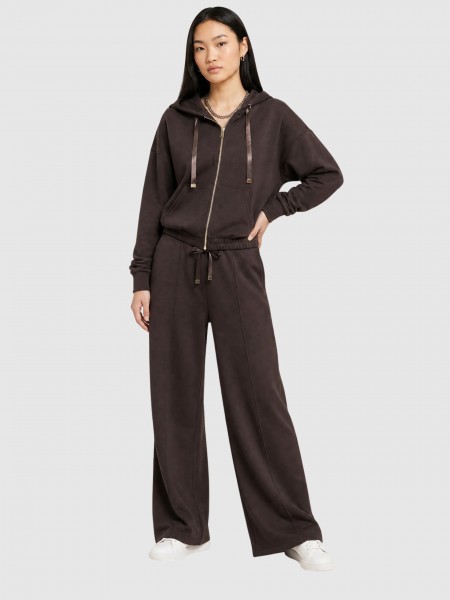 Chaqueta Mujer Casta�o Oscuro Only