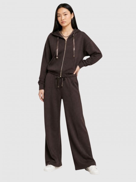 Pantalones Mujer Castaño Oscuro Only Pantalones Mujer Castaño Oscuro Only