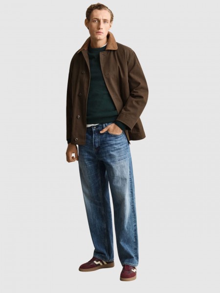 Camisola Gant Homem Superfine Lambswool C-Neck