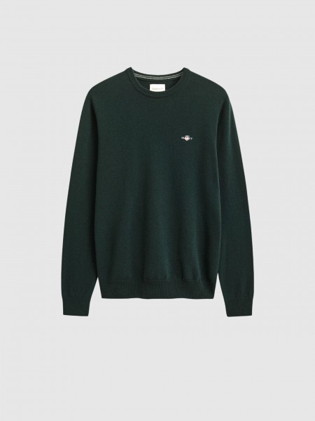 Camisola Gant Homem Superfine Lambswool C-Neck