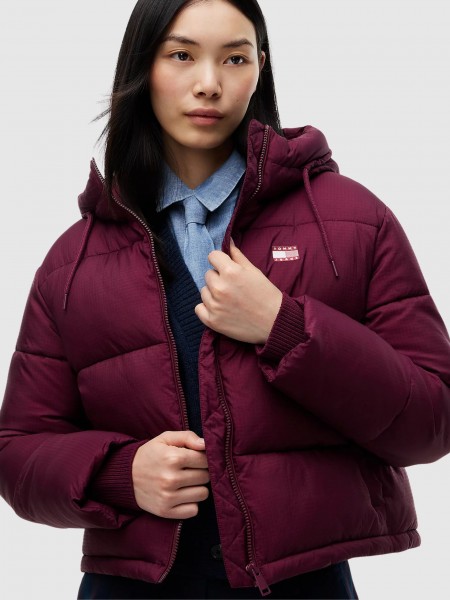Kispo Tommy Jeans Mulher Tjw Hooded Puffer Jacket