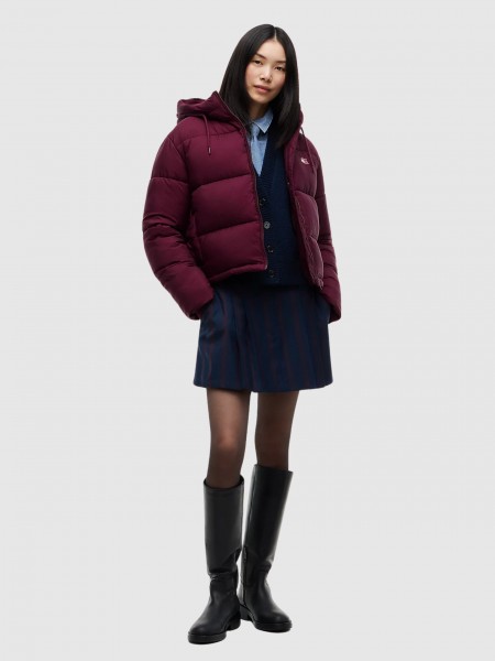 Kispo Tommy Jeans Mulher Tjw Hooded Puffer Jacket