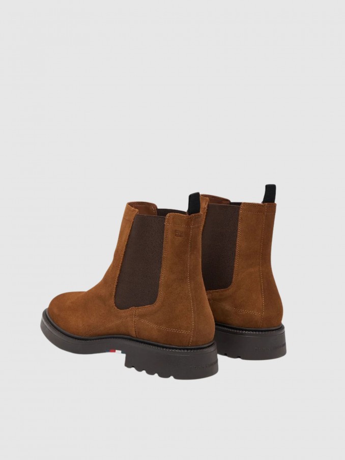 Botas Hombre Marrón Tommy Hilfiger