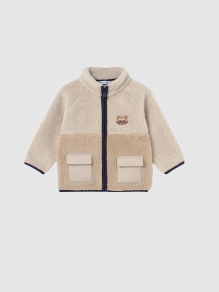 Chaqueta Bebe Ni�o Beige Mayoral