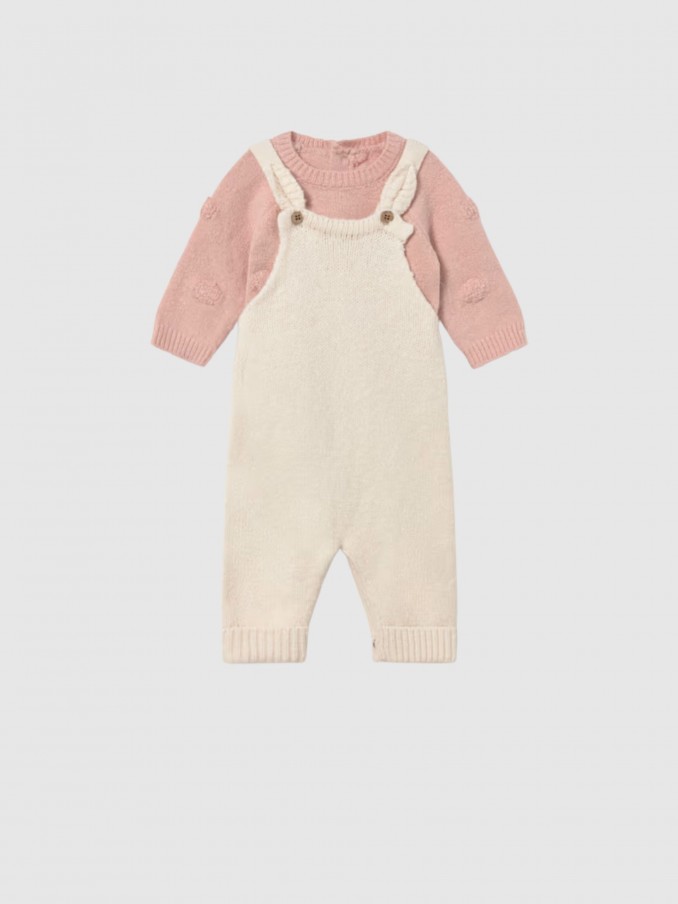 Set Baby Girl Beige Mayoral