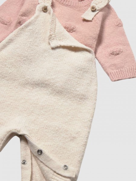 Set Baby Girl Beige Mayoral