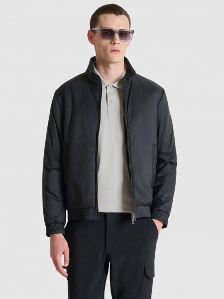 Jacket Man Black Antony Morato Jacket Man Black Antony Morato
