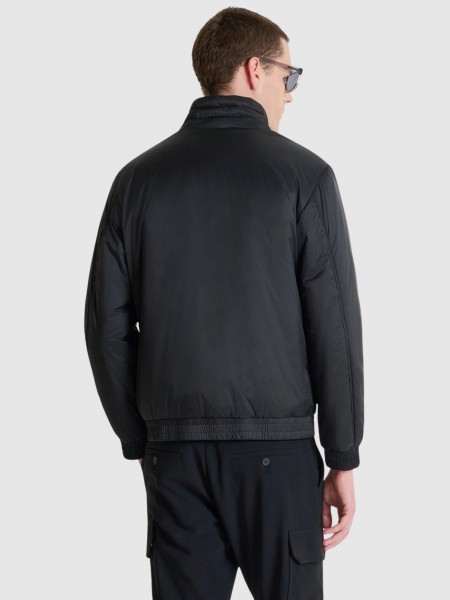 Jacket Man Black Antony Morato Jacket Man Black Antony Morato
