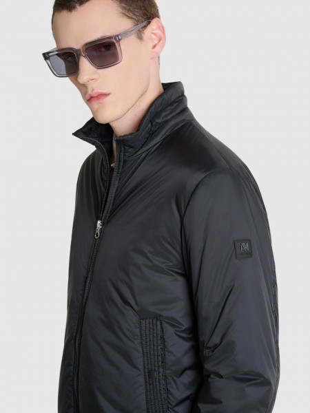 Jacket Man Black Antony Morato Jacket Man Black Antony Morato