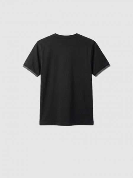 T-Shirt Man Black Antony Morato T-Shirt Man Black Antony Morato