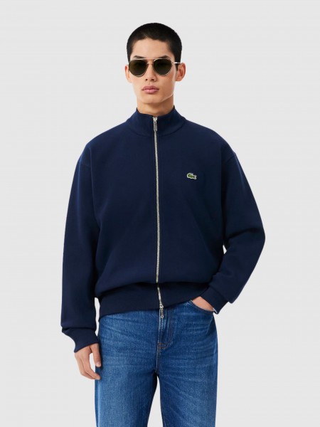 Casaco Lacoste Homem Zipped Sweatshirts Male Adult Knit