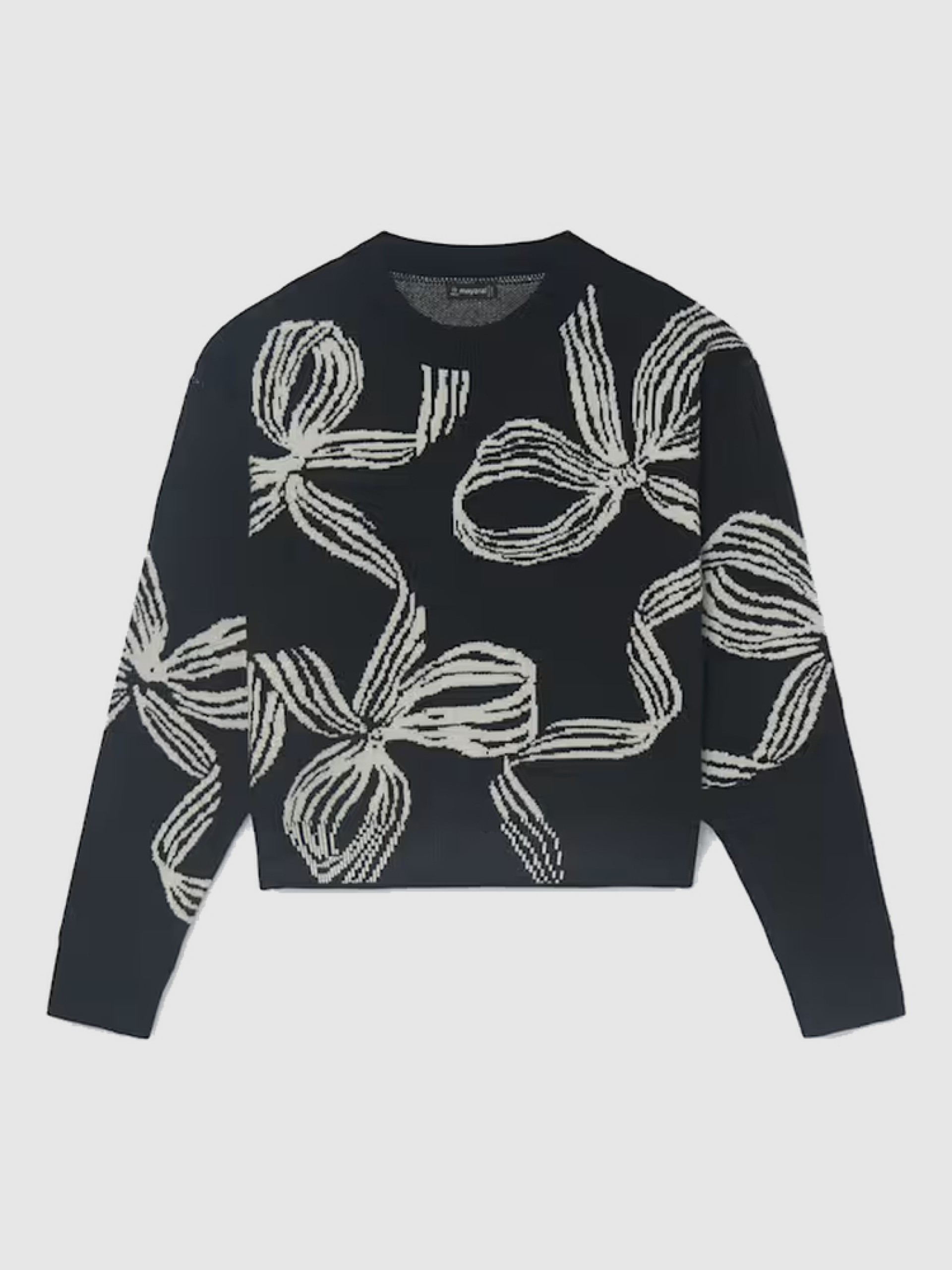 Sweatshirt Niña Negro Mayoral