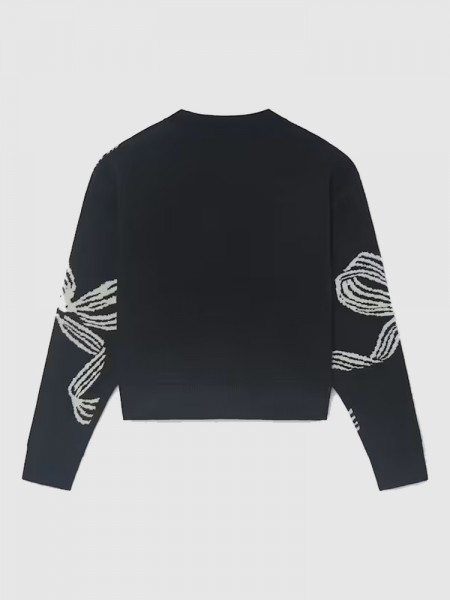 Sweatshirt Girl Black Mayoral