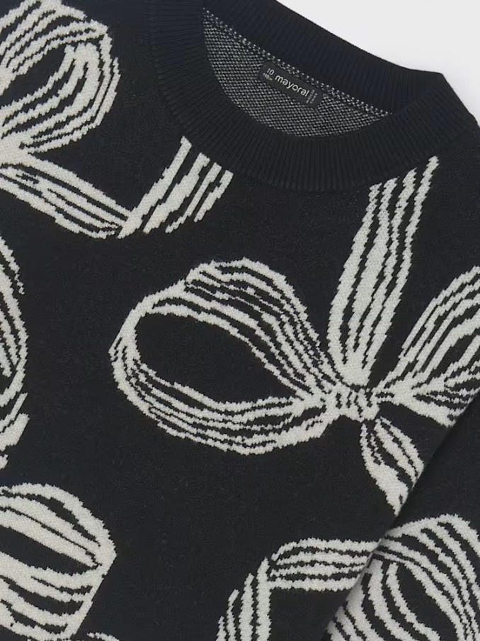 Sweatshirt Niña Negro Mayoral