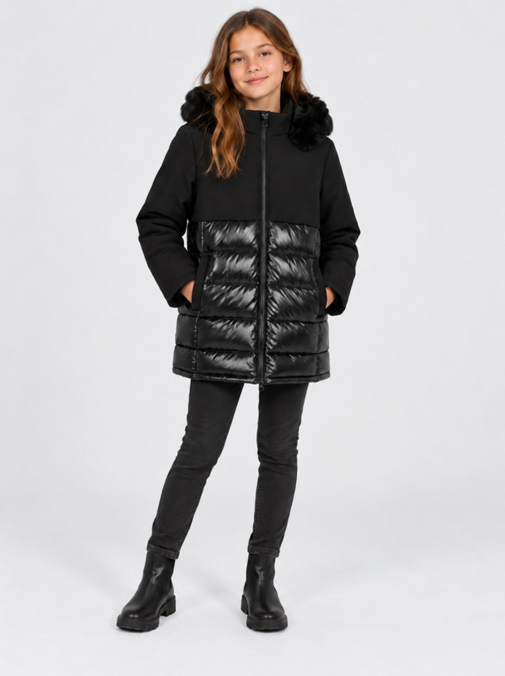 Chaqueta Niña Negro Name It
