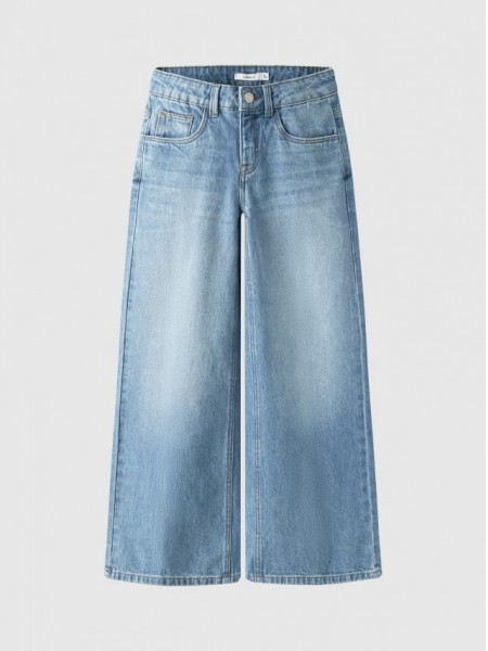 Jeans Name It Menina Nkfrose X-Wide Press Jeans 3063-Mj