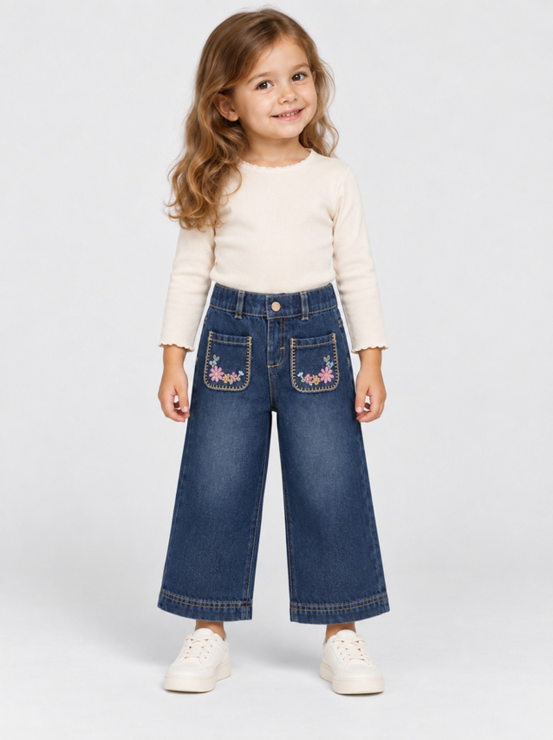 Jeans Bebe Niña Jeans Oscuros Mayoral