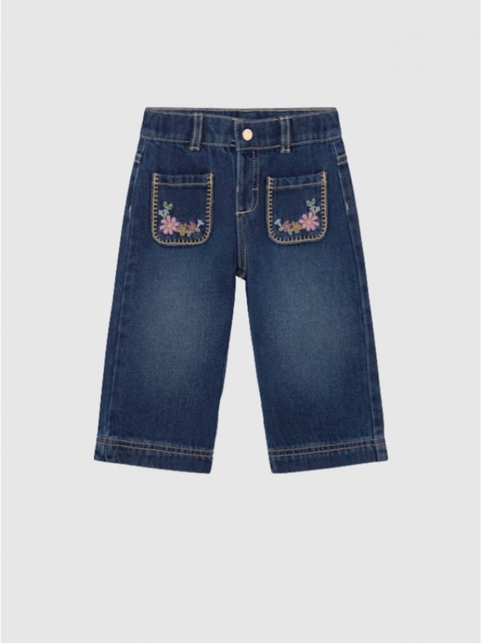 Jeans Bebe Niña Jeans Oscuros Mayoral