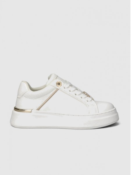 Sapatilha Tommy Hilfiger Menina Low Cut Lace-Up Sneaker White