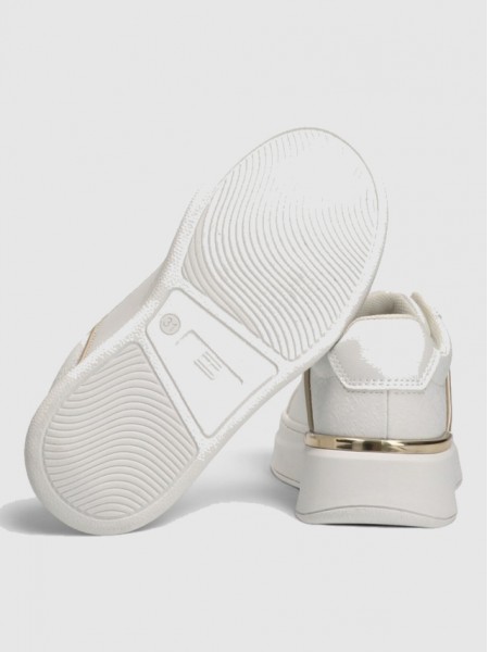 Sapatilha Tommy Hilfiger Menina Low Cut Lace-Up Sneaker White