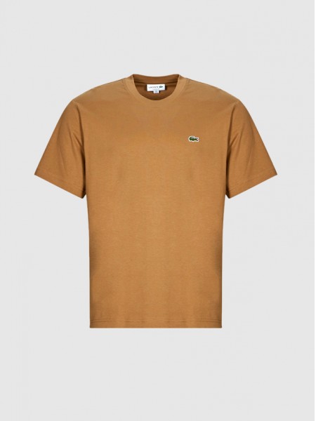 T-Shirt Lacoste Homem Crewneck T-Shirts Male Adult Knit