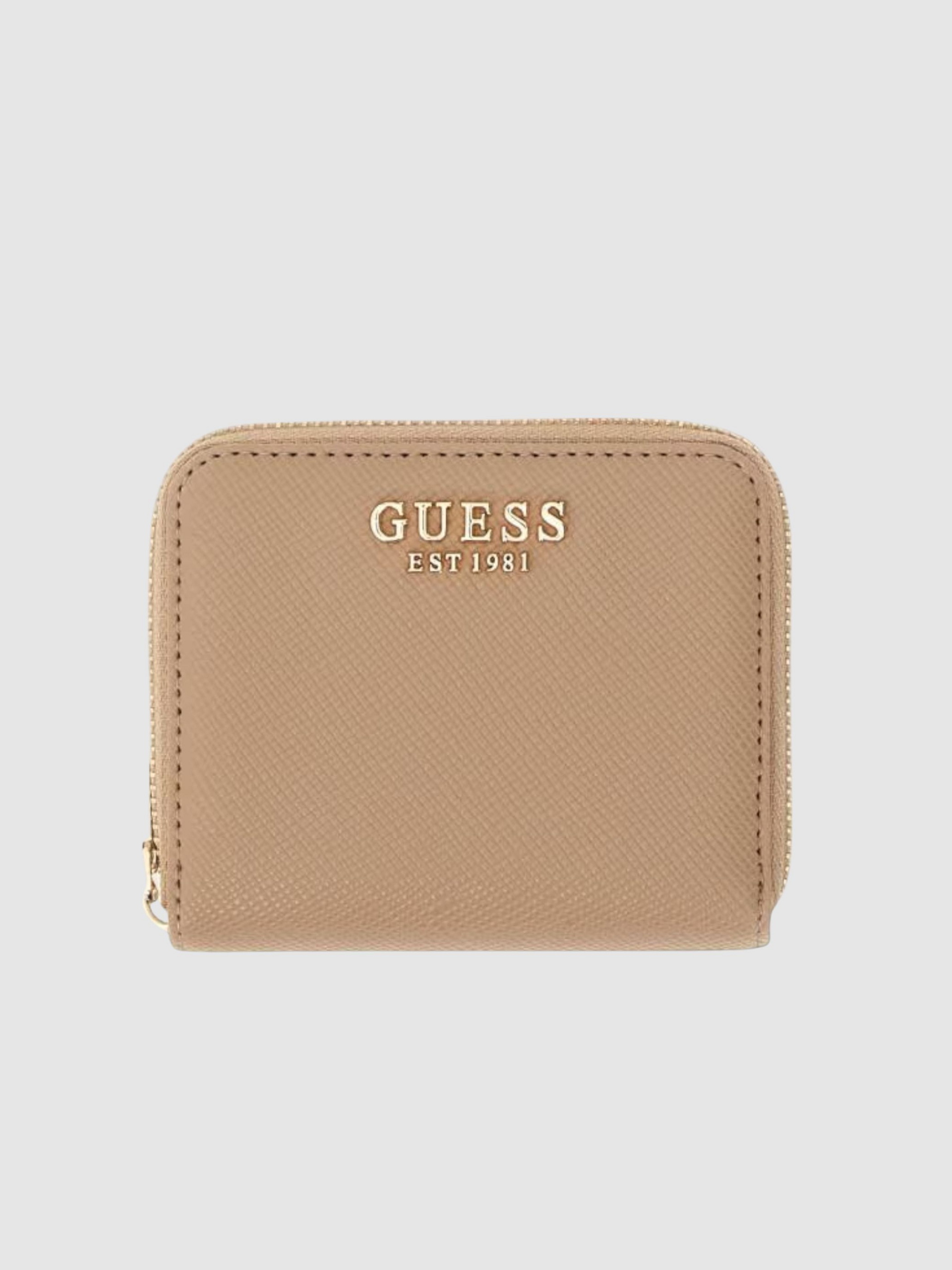 Wallet Woman Beige Guess
